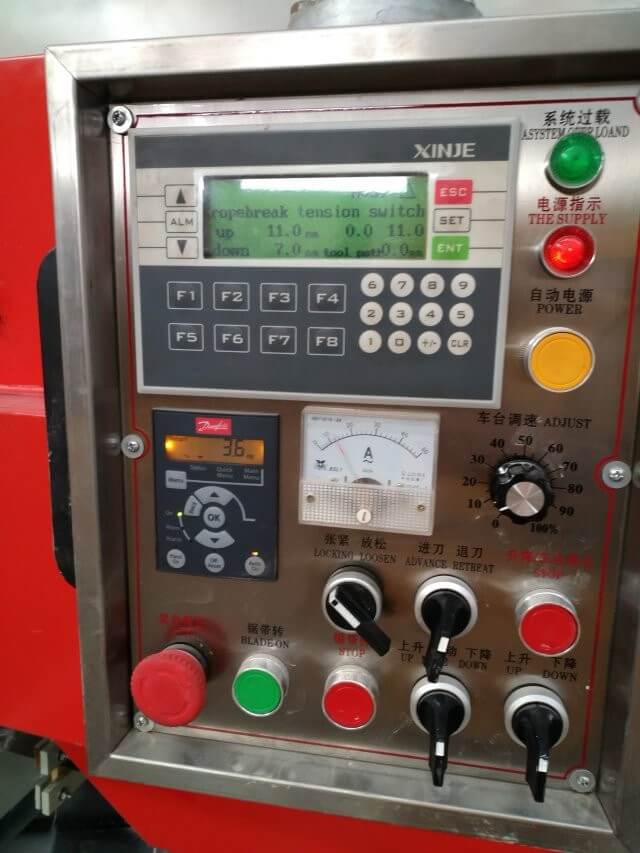 Stone-Band-Saw-Machine-Control-Panel Stone-Band-Saw-Machine-Control-Panel